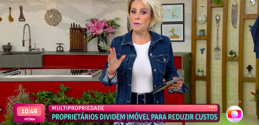 Reportagem Multiproprieade programa Mais Voce